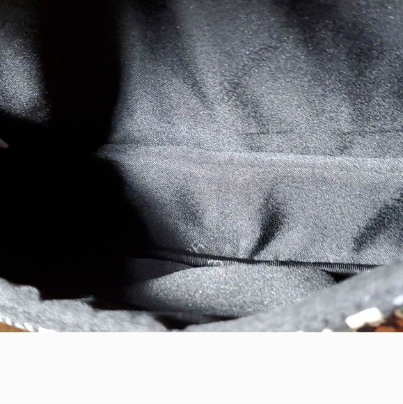 VERA BRADLEY "Sierra Stream" Print Teal Brown Black Crossbody Bag - Picture 7 of 10